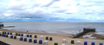 Haus Irma - Holiday apartment with sea view in Haus Irma directly on the beach and on