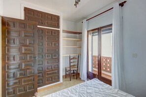 1 bedroom, iron/ironing board