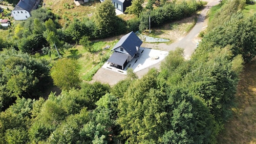 Przystań pod Witoszą – Maison avec jardin privé et terrasse couverte