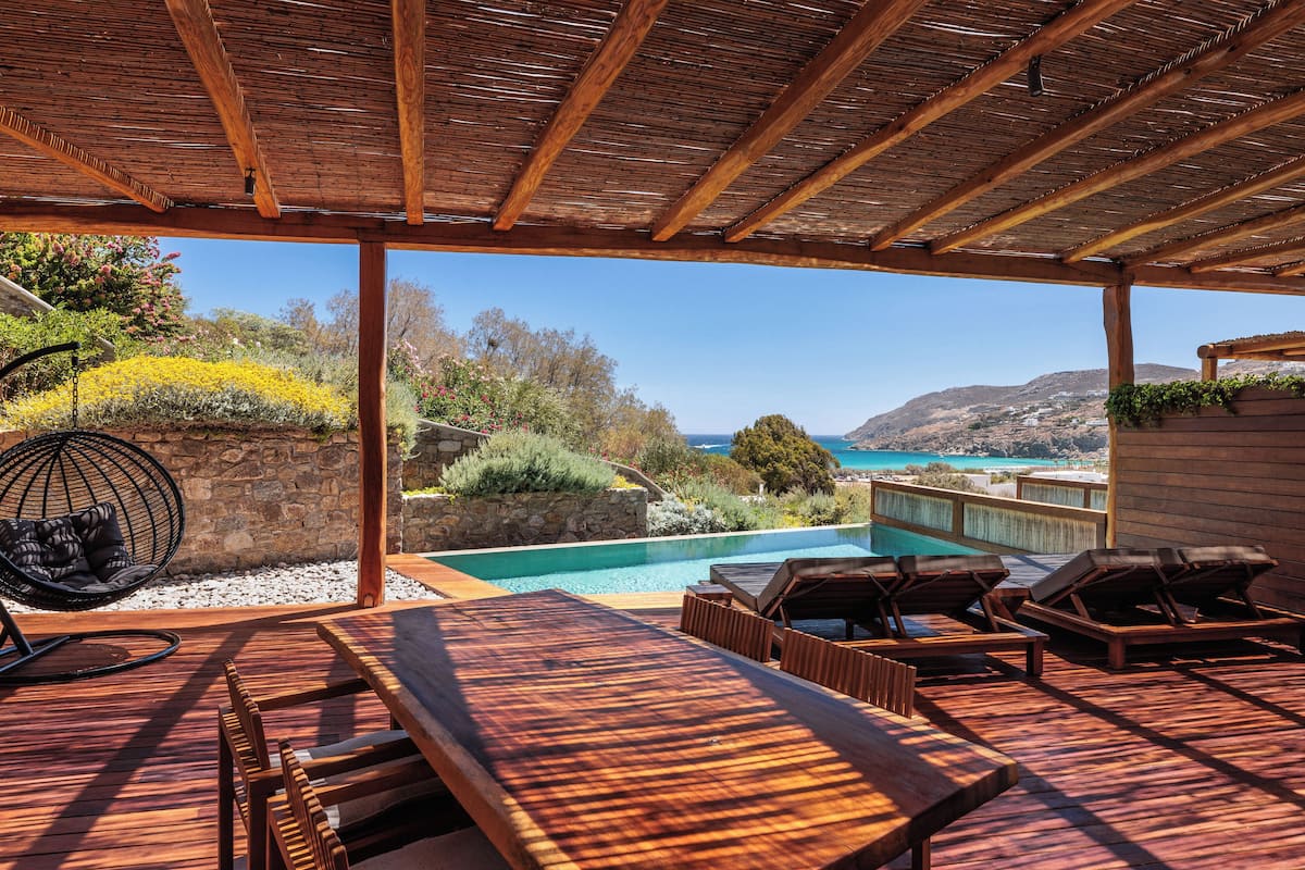 Villa with Private Pool & Sea View | View from room