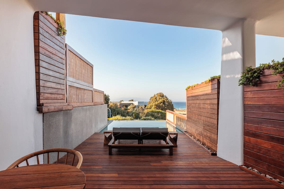 Suite with Private Pool & Sea View | Terrace/patio