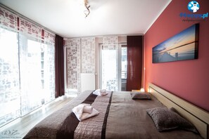 2 soverom, strykejern/-brett, wi-fi (inkludert) og sengetøy