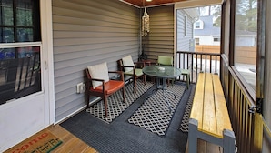 Terrace/patio - Freshly Renovated Raleigh Home Near Downtown! (Raleigh)