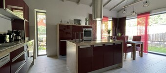 Barrier-free residential building on 2 floors.