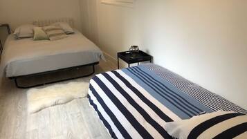 2 Schlafzimmer, Schreibtisch, Bügeleisen/Bügelbrett, kostenloses WLAN