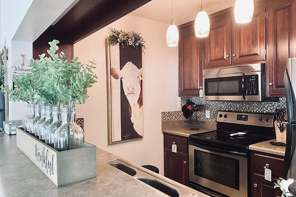 冷蔵庫、電子レンジ、コンロ、食器洗い機