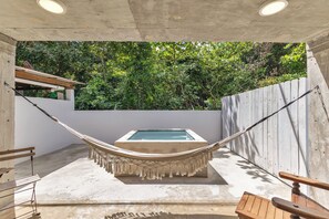 Quarto luxo | Terraço/pátio