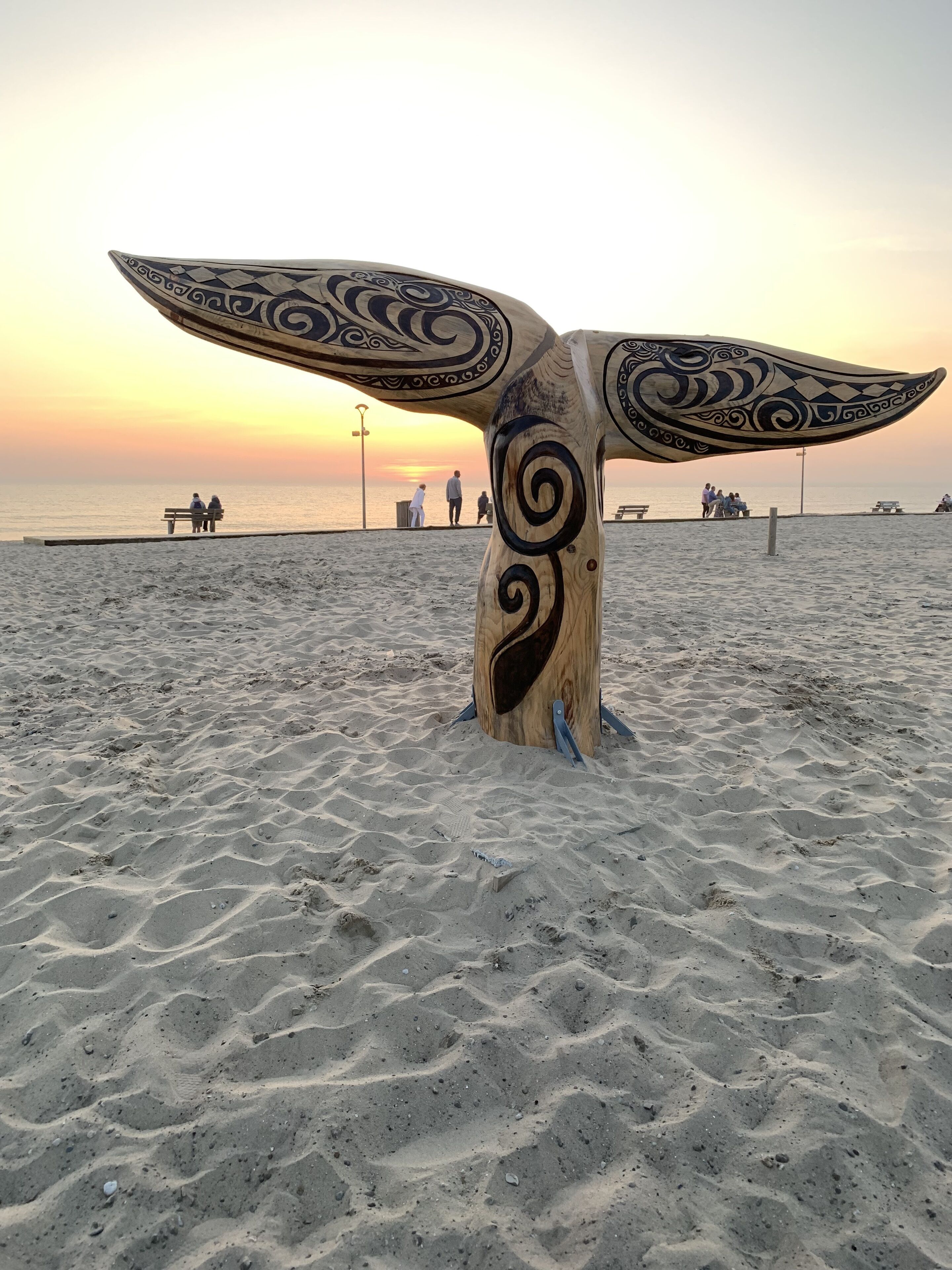 Beach nearby, sun loungers