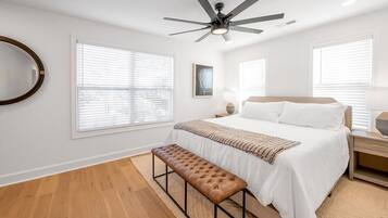 5 slaapkamers, een strijkplank/strijkijzer, wifi, beddengoed