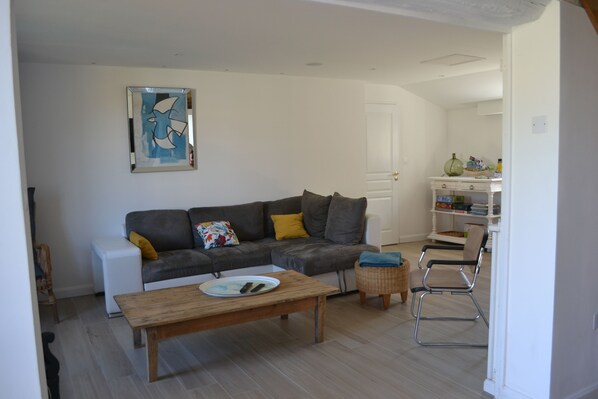 TV, ping pong, books