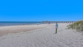 On the beach
