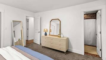 3 chambres, literie de qualité supérieure, bureau