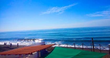 Beautiful beachfront house with private pool