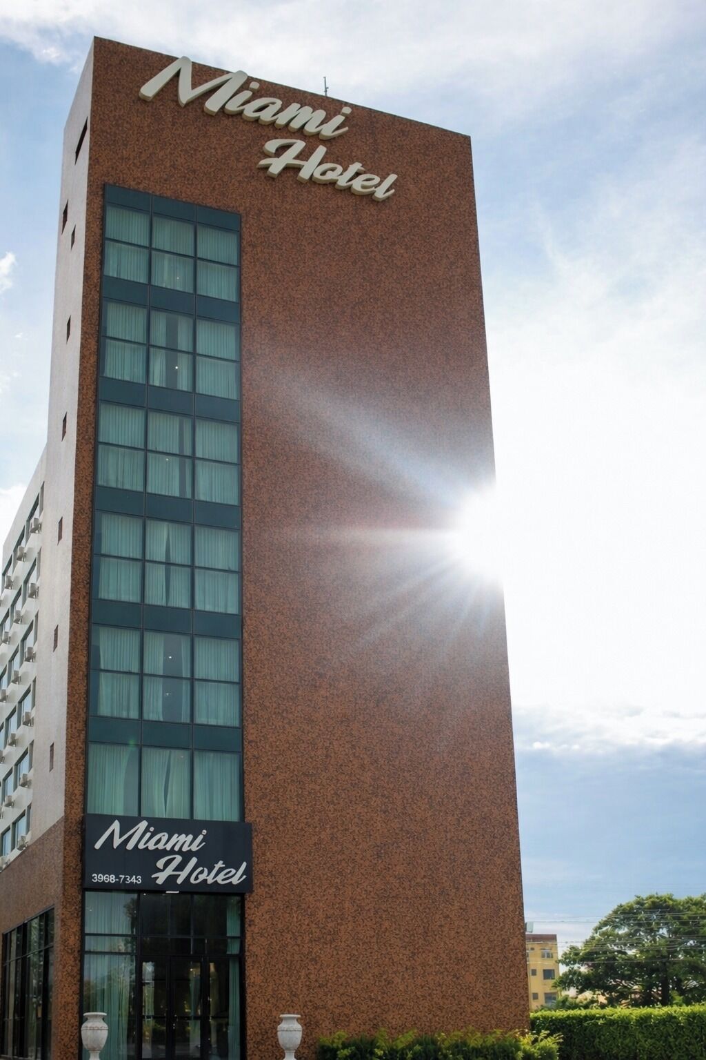 Fachada da propriedade