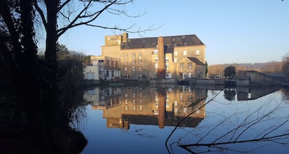 Cosy apartment in a riverside mill