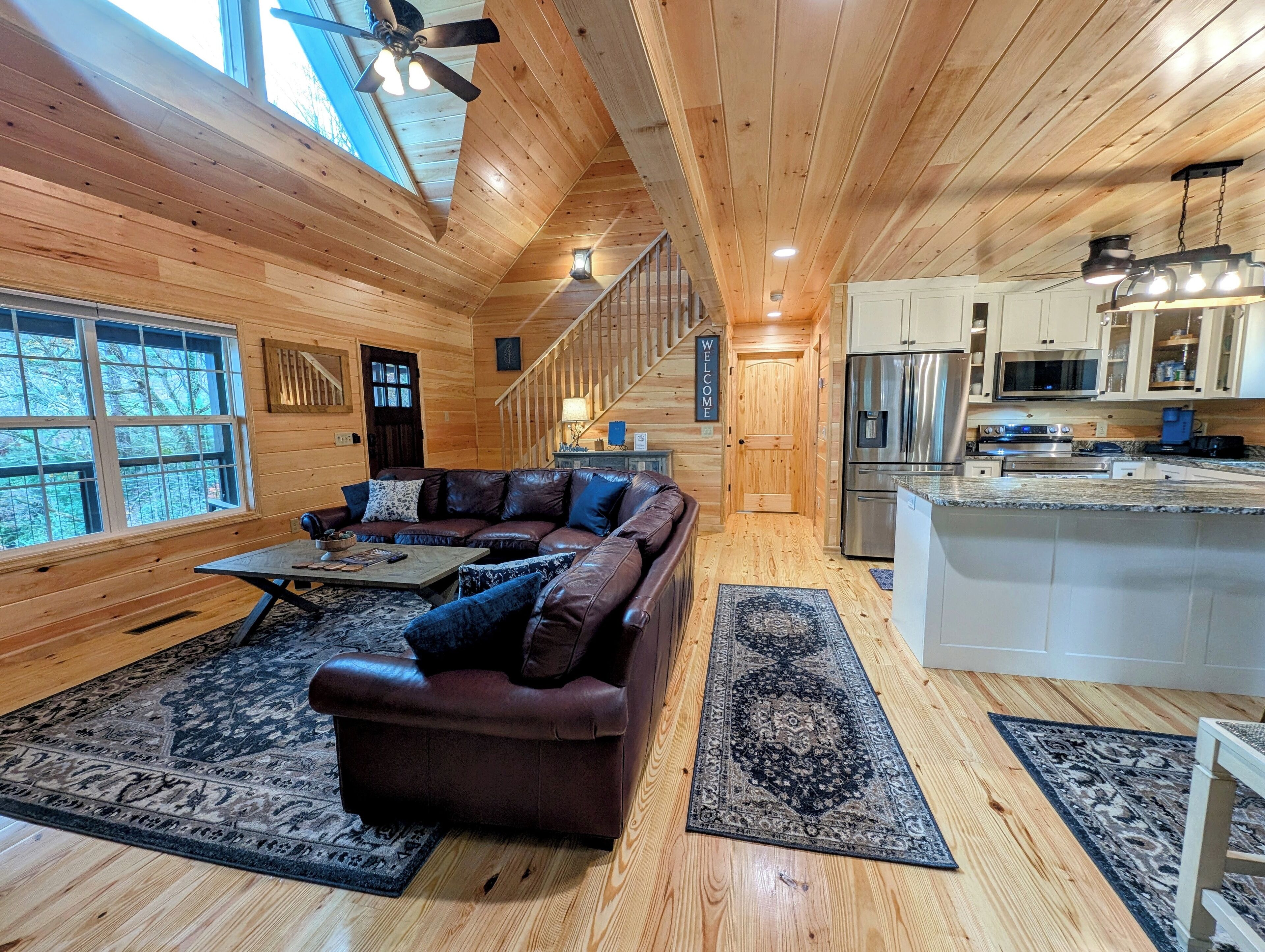 スマートテレビ、暖炉