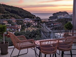 Luxury Apartment | Balcony view - Natura Luxury Suites Parga (Parga)