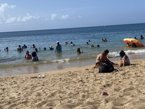 Beach nearby, beach towels
