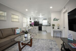 Smart TV, Netflix, streaming services - Updated Beach Home With Carport, Steps To The Sand (Cocoa Beach)