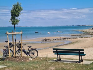 Una spiaggia nelle vicinanze