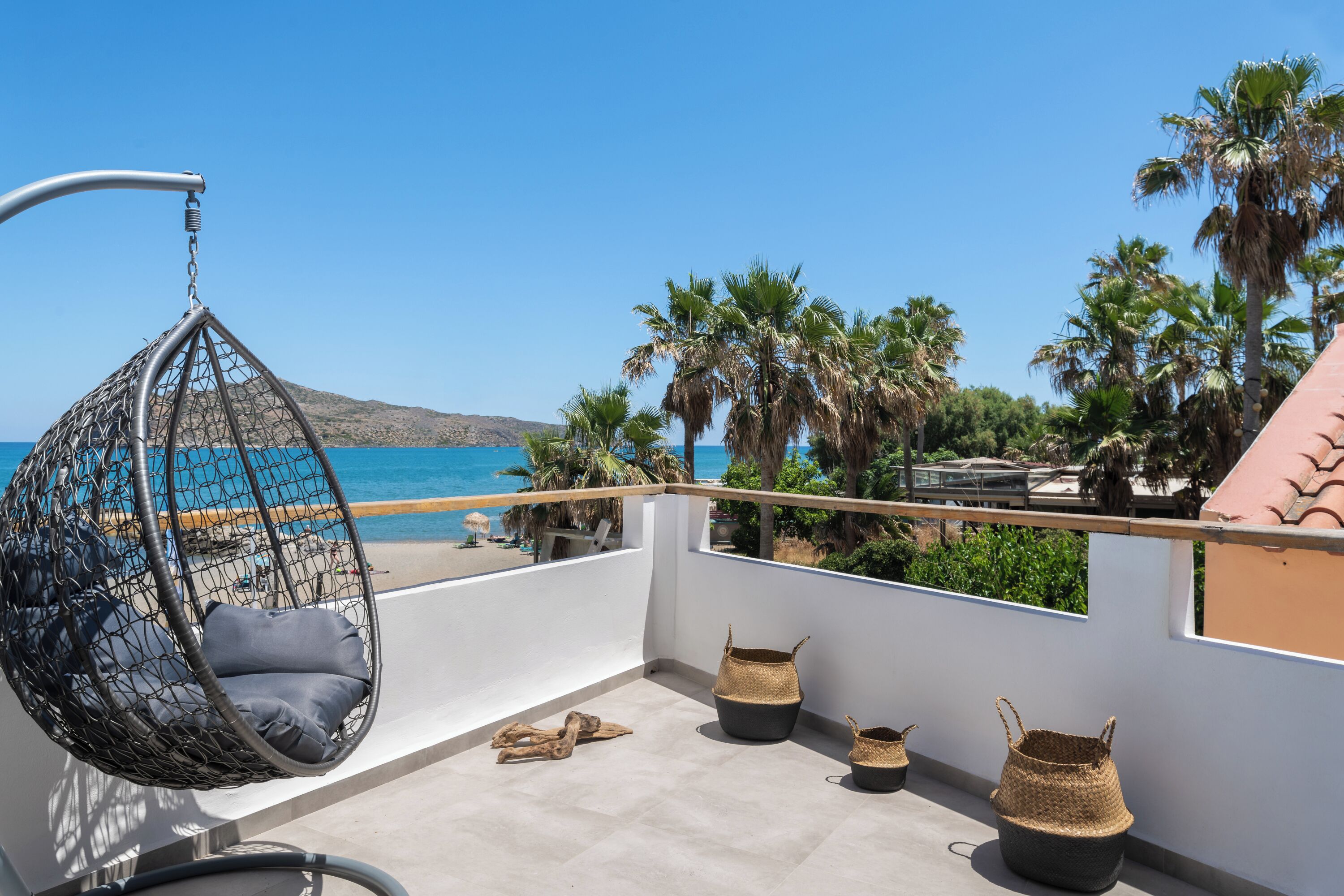 Deluxe kamer | Uitzicht vanaf balkon