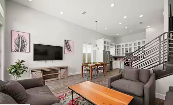 Settle into a welcoming space built for relaxation. - Coastal Getaway for 12 | Private Pool + Beach Access (South Padre Island)