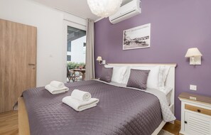 2 عدّة غرف نوم وواي فاي مجانًا وملاءات أسرّة