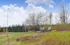 Outdoor dining - 4 bedroom stunning home in åsenhöga (Åsenhöga)