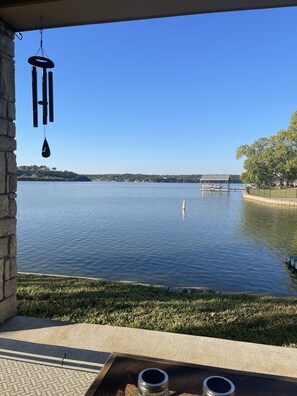 Property grounds - Lake house located directly on main body of Granbury Lake. (Granbury)