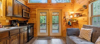 Tiny Cabin on 23 Private Lake Front Acres