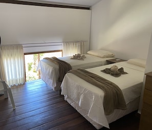 4 habitaciones, wifi y ropa de cama