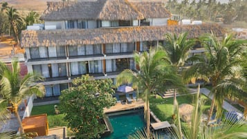 Voorkant van accommodatie