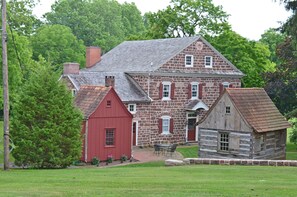 Exterior - The 1764 Mohler House! Beautifully Restored Farmhouse 3BR/4BA on 9aces w/firepit (Ephrata)