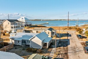 Aerial view - Conch's Point Cottage (Morehead City)