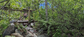 On the shores of Ducklake only minutes from Glacier Park, and Waterton Park park