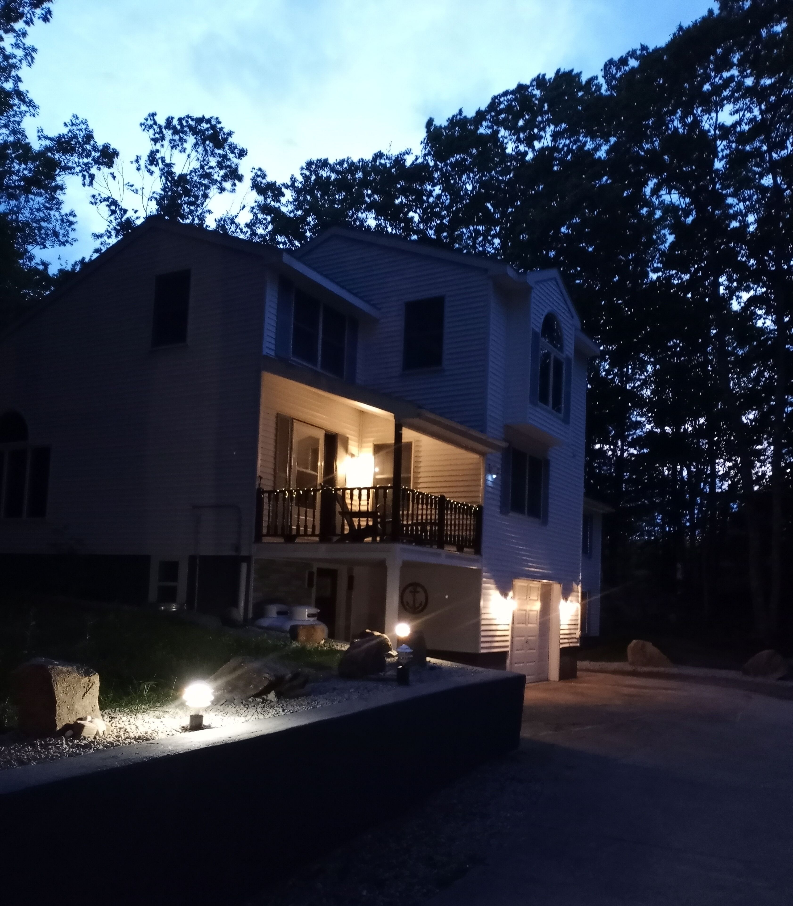 outside lights!