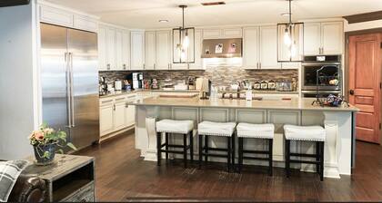 Amazing lakefront home with custom boat dock!
