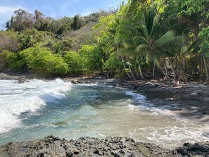Beach nearby - Rainforest Beach Lodge (2) 1 Bed 1 bath independent villas,balcony-Terrace (Cabuya)