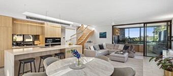 Luxurious 3BR penthouse apartment with private rooftop terrace