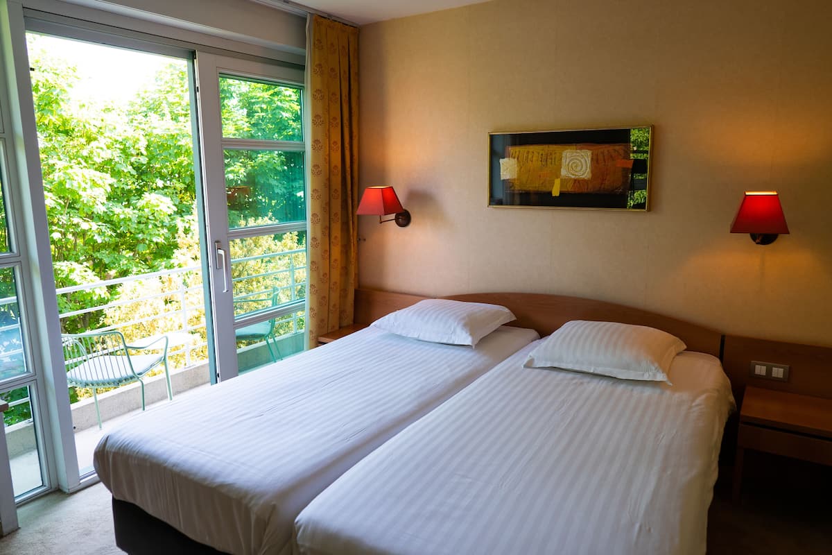 1 slaapkamer, hypoallergeen beddengoed, een minibar