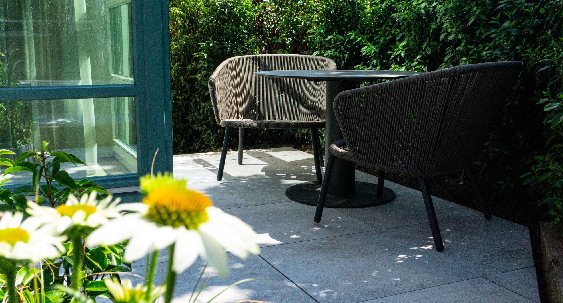 Superior Twin Room, Garden Area | Terrace/patio