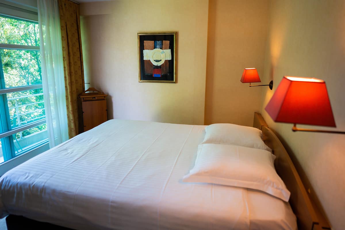 1 slaapkamer, hypoallergeen beddengoed, een minibar