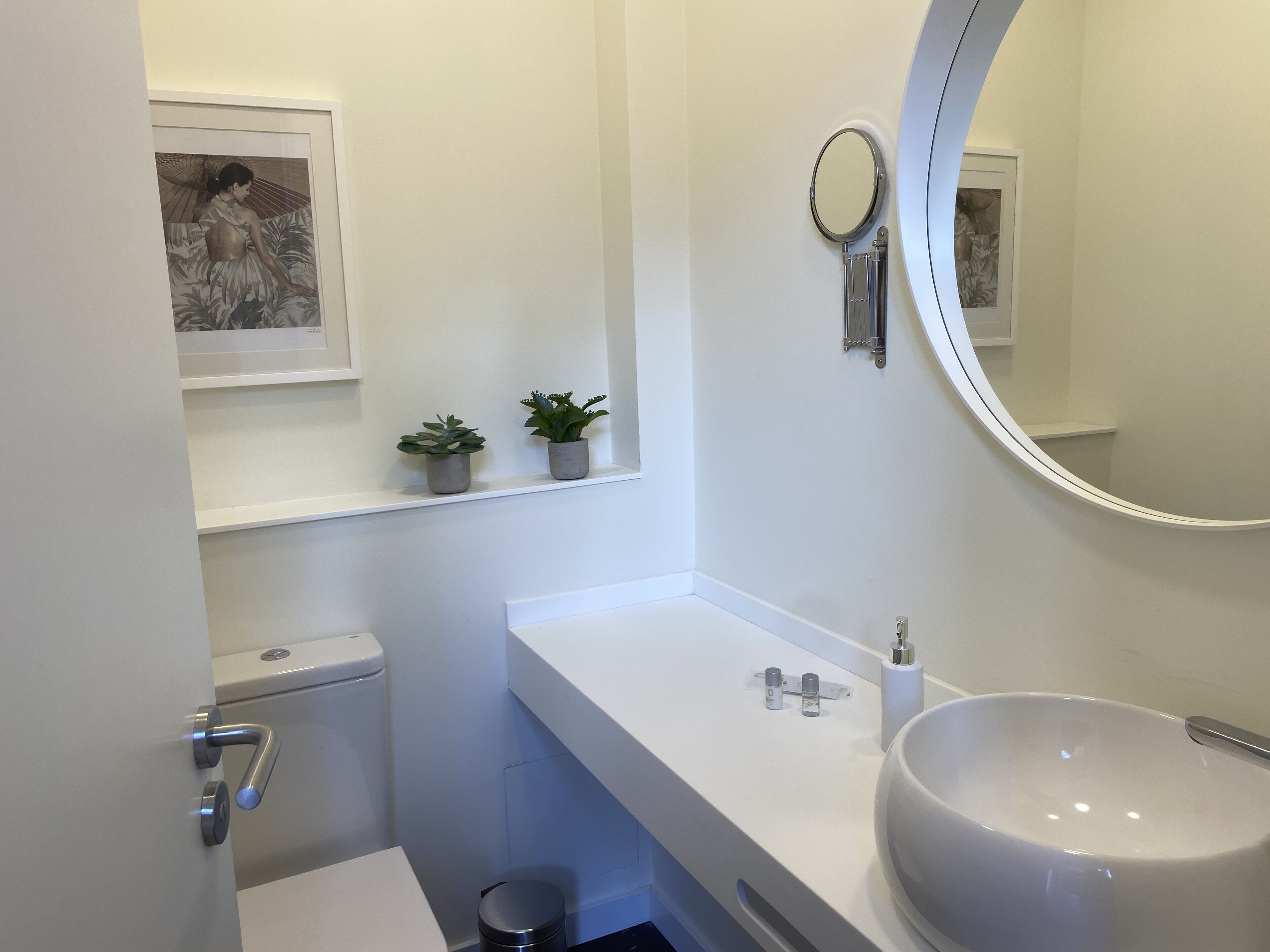 superior double room | bathroom | hair dryer, slippers, towels, soap