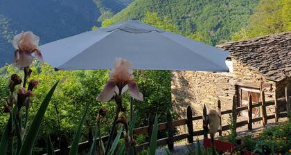 Mountain worlds behind Lake Maggiore, Case di Zali