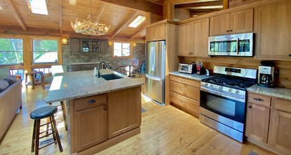 Tranquil, Serene, and Picturesque home with 100 foot private beach