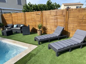 Outdoor pool - Villa des bastides with swimming pool (Saint-Didier)