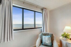 Interior - LINENS & DAILY ACTIVITIES INCLUDED*!  Ocean Towers 3B - 2BR/2BA direct oceanfront condo. Enjoy the views from your balcony & inside the condo! (Ocean City)