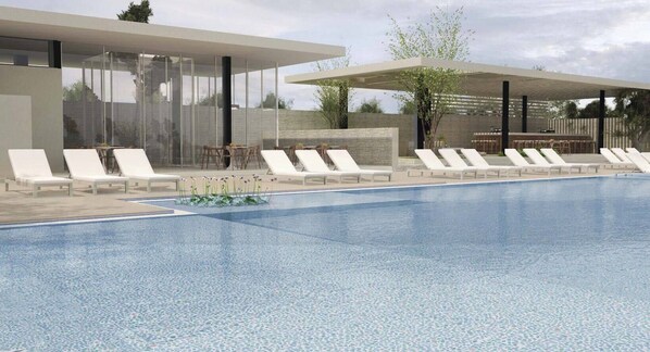 Piscine chauffée