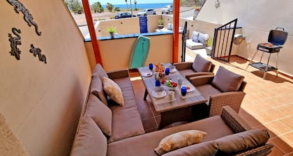 Vacation home CASA LaLaMar in La Lajita, sea view, whirlpool