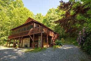 Exterior - Cheerful 3 bedroom mountain home- minutes to Asheville-  (Fairview)